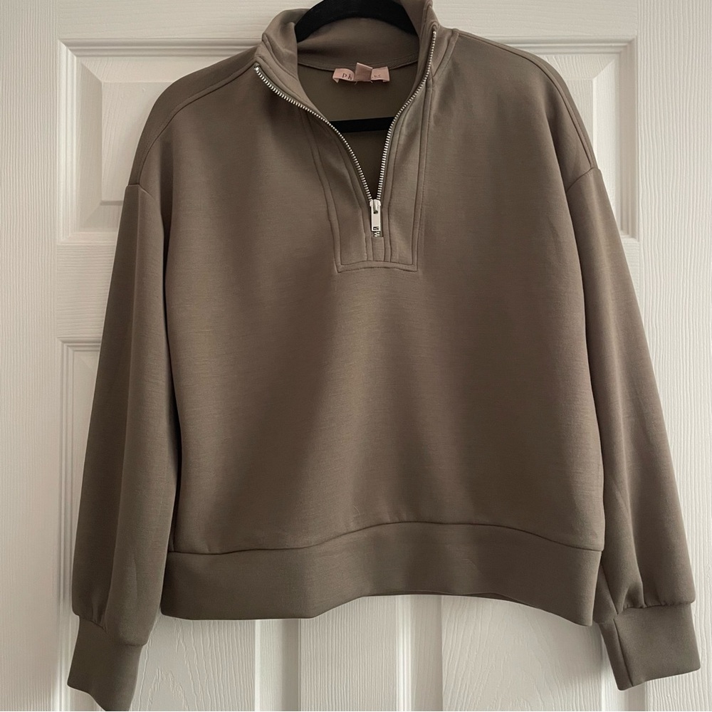 Philosophy Petite Half-Zip Pullover